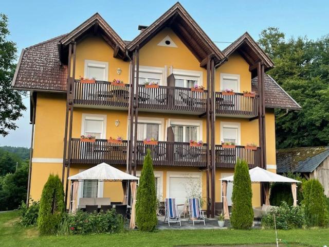 Appartement Landhaus Felsenkeller Sankt Kanzian am Klopeiner See Exterior foto